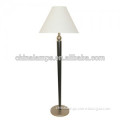Hot sale modern elegant bedroom floor lamp for hotel decoration with white fabric lampshade